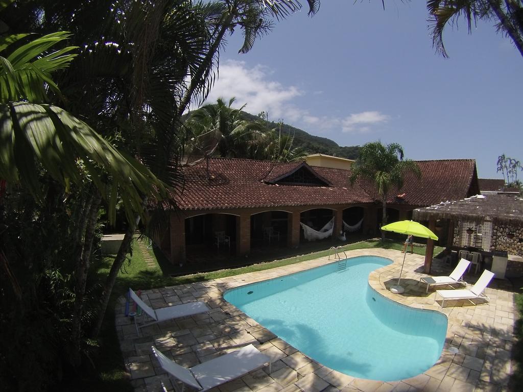 Pousada Na Praia Ubatuba Eksteriør bilde